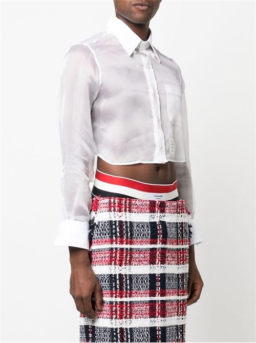 Silk shirt THOM BROWNE | MWL383C08164100